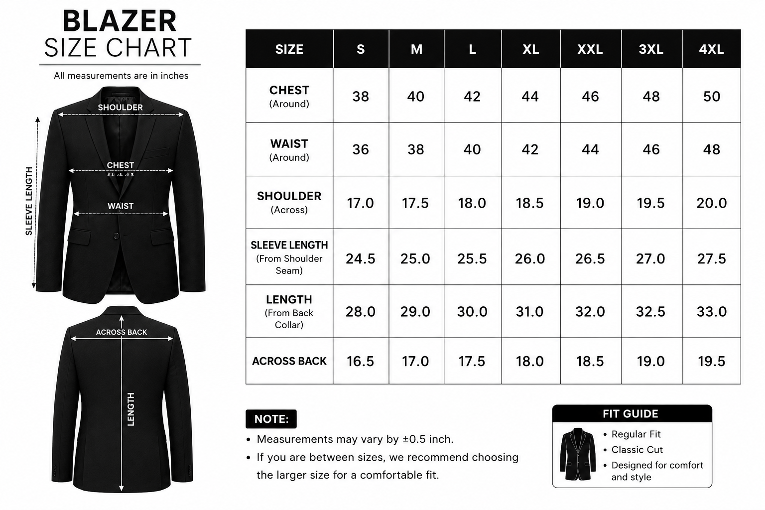 SH Black Blazer