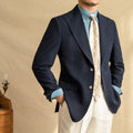 Luxe Navy And White Edition Blazer