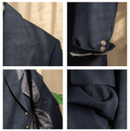 Luxe Navy And White Edition Blazer